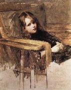 John William Waterhouse The Easy Chair France oil painting artist